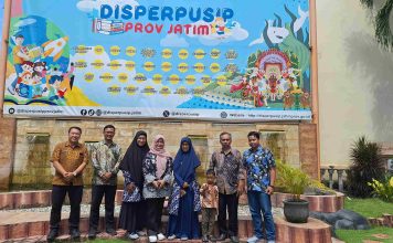 Kunjungan Literasi FLP Jatim, Jajaki Kolaborasi Bersama Disperpusip Jawa Timur kunjungan literasi