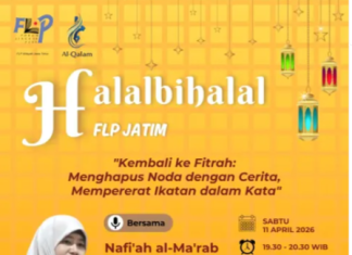 Halalbihalal Daring, FLP Jatim Perkuat Ukhuwah Anggota Halalbihalal FLP Jatim