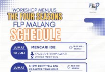 FLP Malang Gelar Workshop Menulis “The Four Seasons”, Perkuat Ekosistem Literasi Jawa Timur