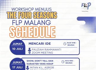 FLP Malang Gelar Workshop Menulis “The Four Seasons”, Perkuat Ekosistem Literasi Jawa Timur