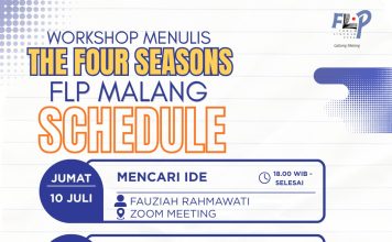FLP Malang Gelar Workshop Menulis “The Four Seasons”, Perkuat Ekosistem Literasi Jawa Timur